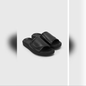 Helmut Lang Nappa Slides sz 40